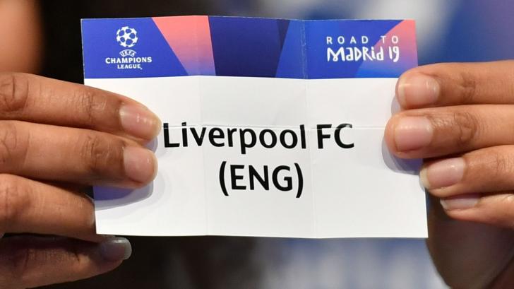 Liverpool Champions League 2018-19 draw last 16 